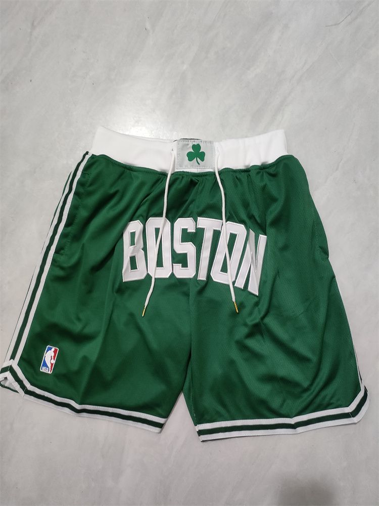 2025 Men NBA Boston Celtics Shorts Green style 1